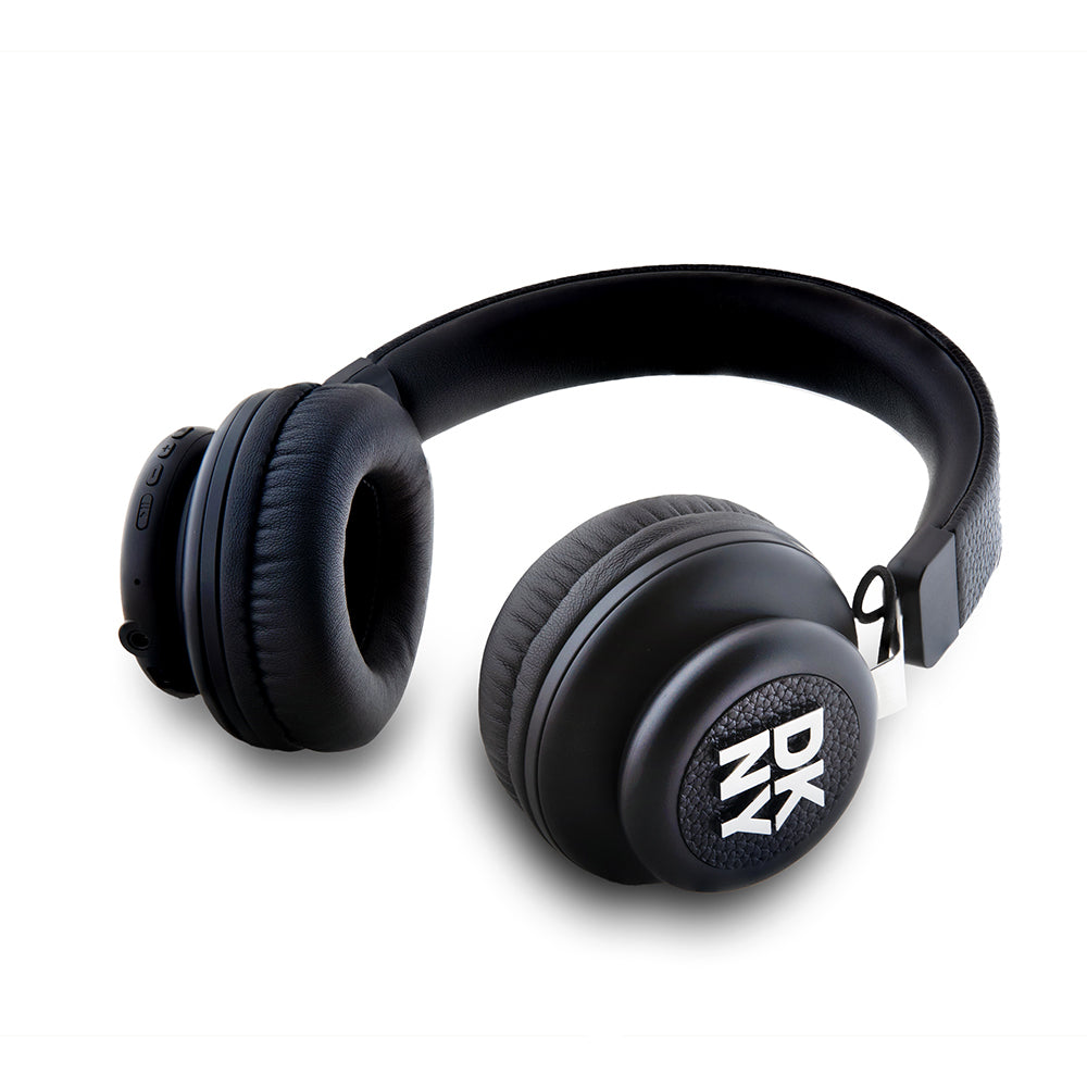 DKNY Orjinal Lisanslı PU Metal Logolu Kulak Üstü Bluetooth Kulaklık DKNY Orjinal Lisanslı PU Metal Logolu Kulak Üstü Bluetooth Kulaklık